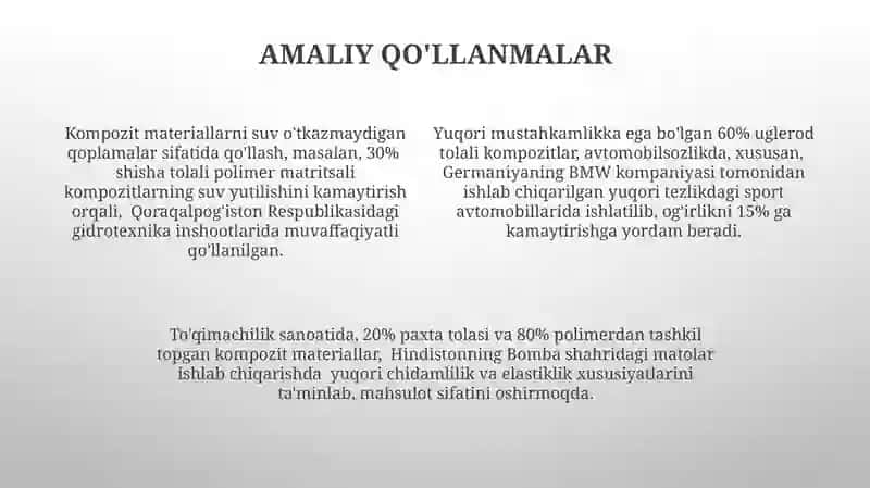 Kampozitsion materiallarning kolligativ xossalari 4