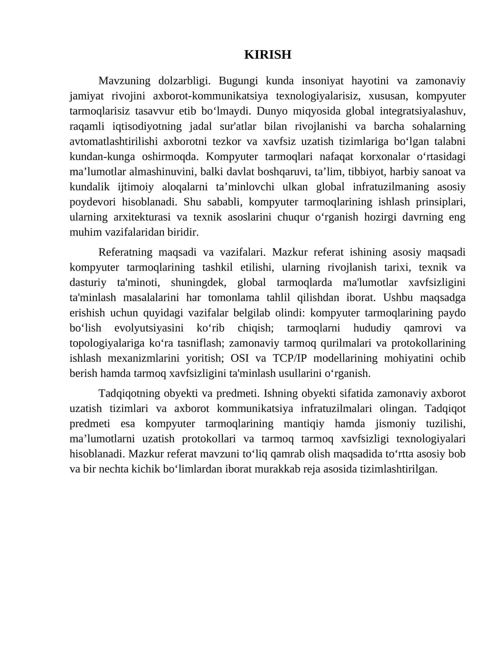KOMPYUTER TARMOQLARI VA ULARNING TASHKILIY ASOSLARI 4