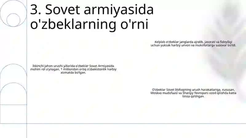 Ikkinchi Jahon Urushi Yillarida O'Zbekistondan Qatnashganlar 4
