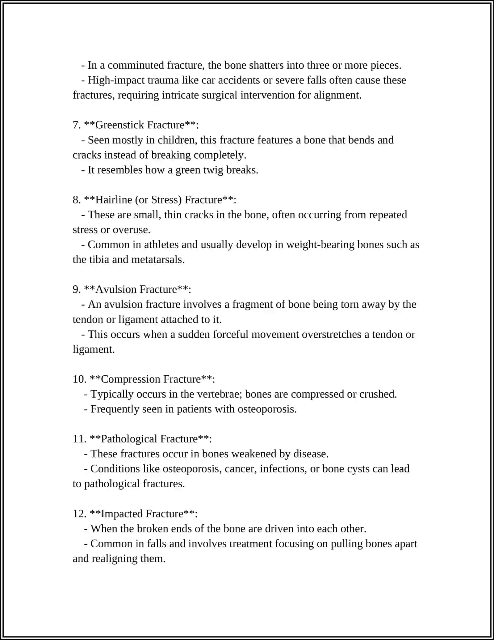 FRACTURES ASION MEDICINE 4