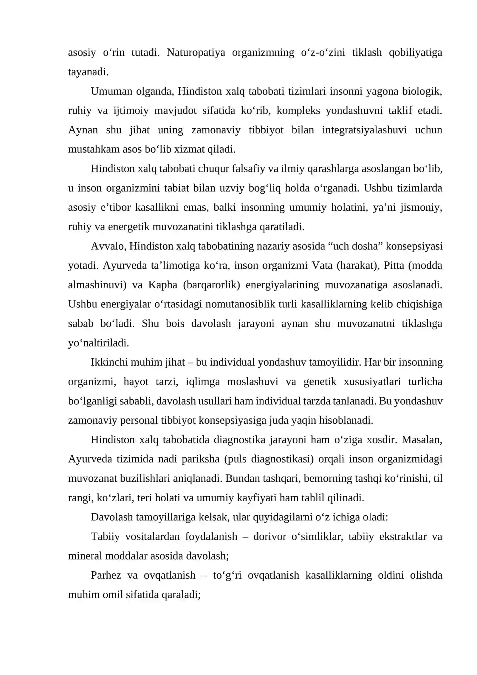 Hindiston Xalq Tabibatining Zamonaviy Integratsiyasi 4