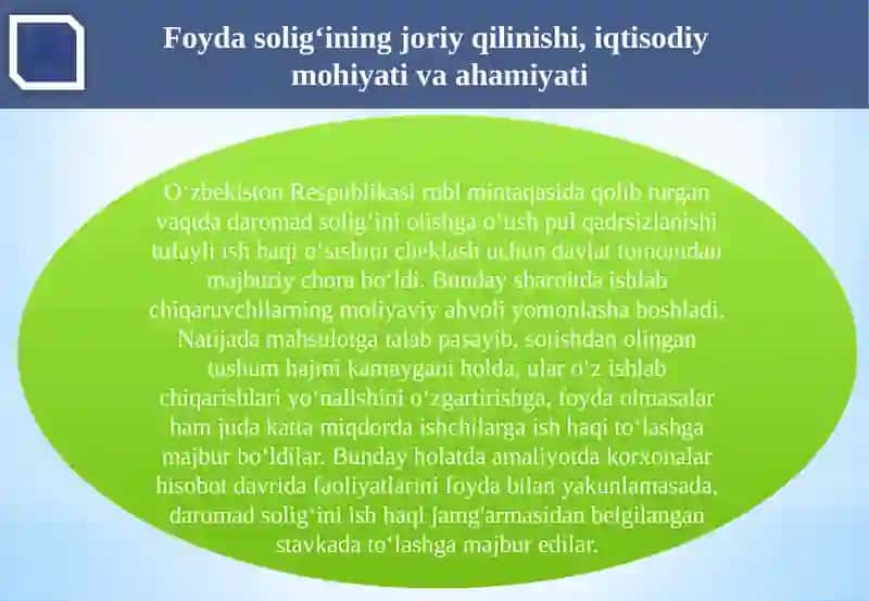 FOYDA SOLIG‘I 4