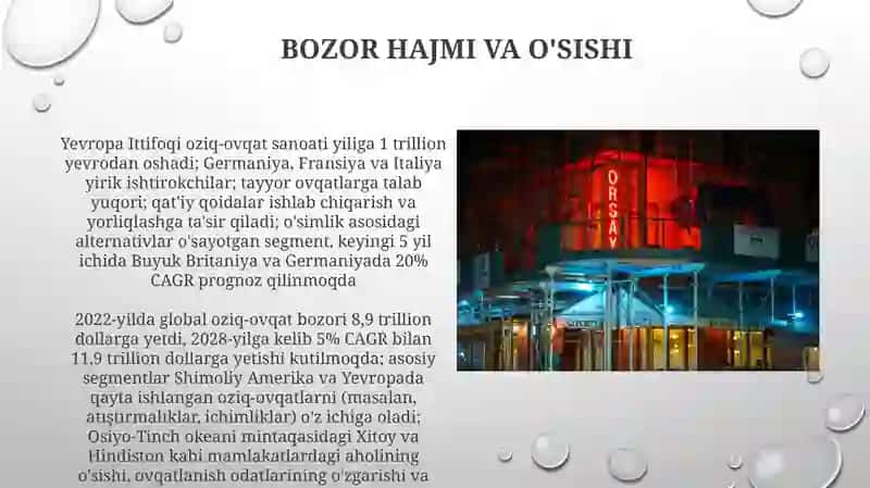 Oziq ovqat sanoati 4