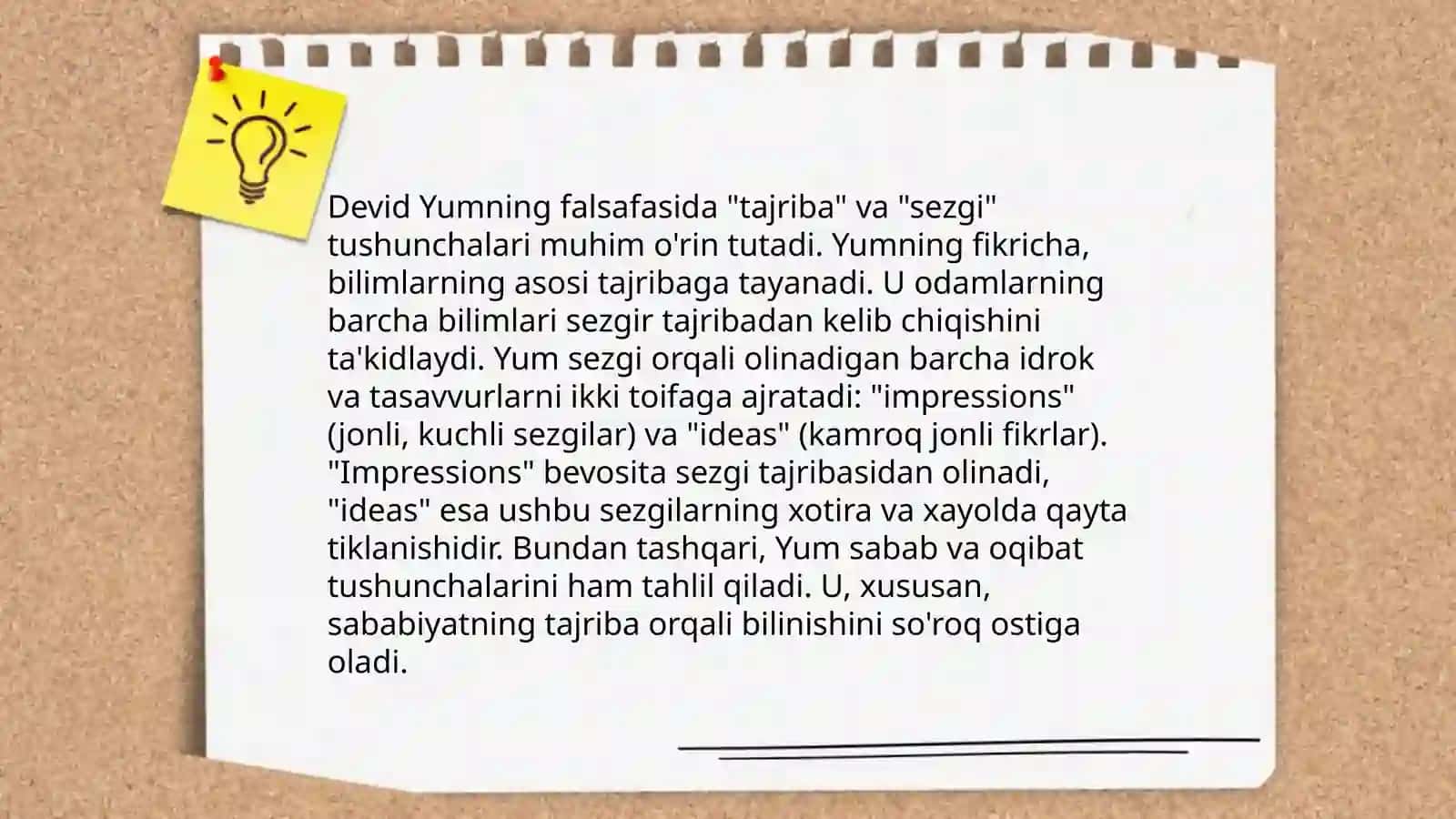 Devid Yum falsafasi 4