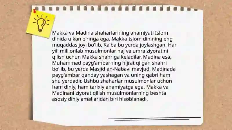 Islom dinining paydo boʻlishidaki ijtimoiy-siyosiy va madaniy sharoitlar 4