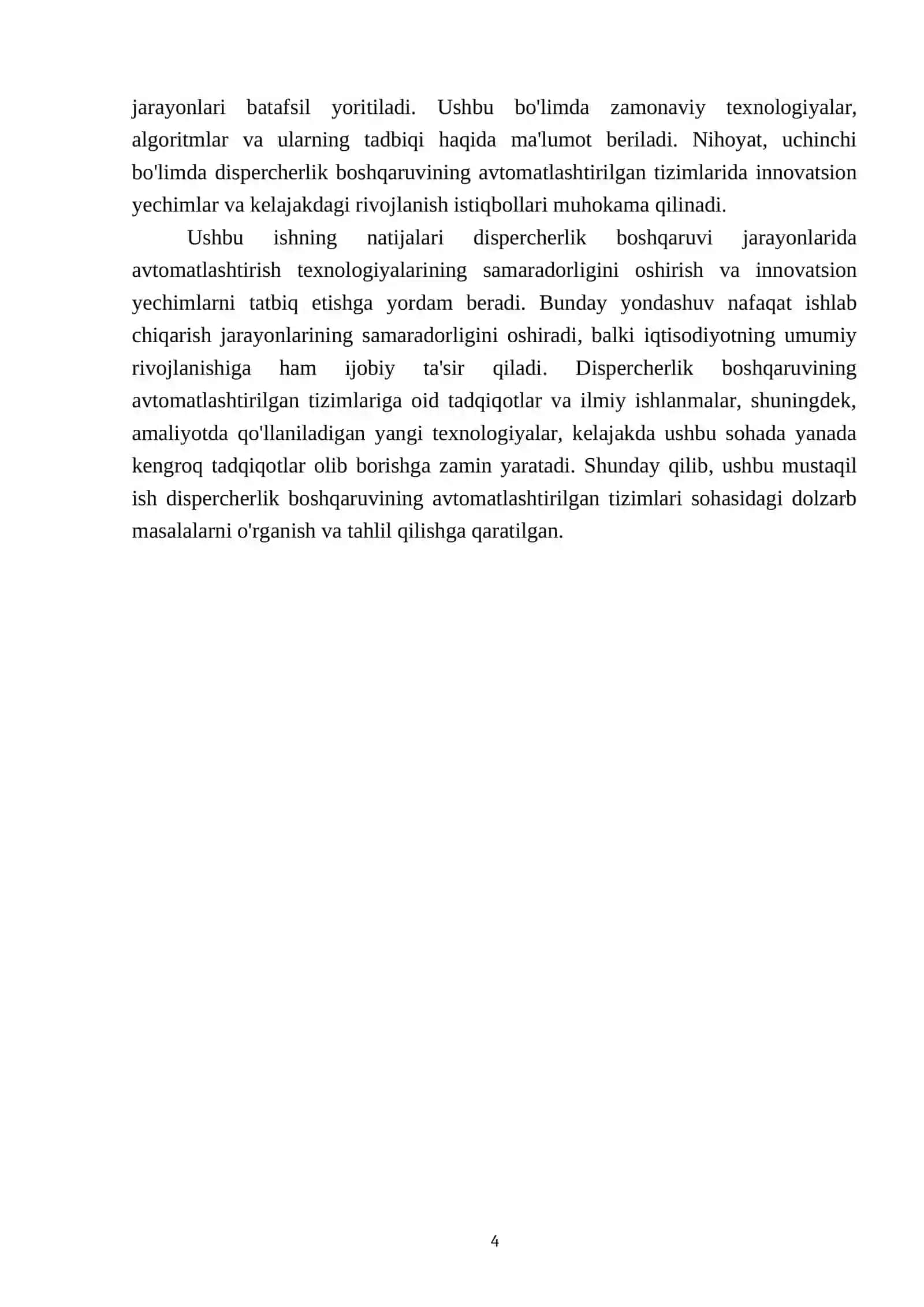 Dispercherlik boshqaruvining avtomatlashtirilgan tizimlari 4