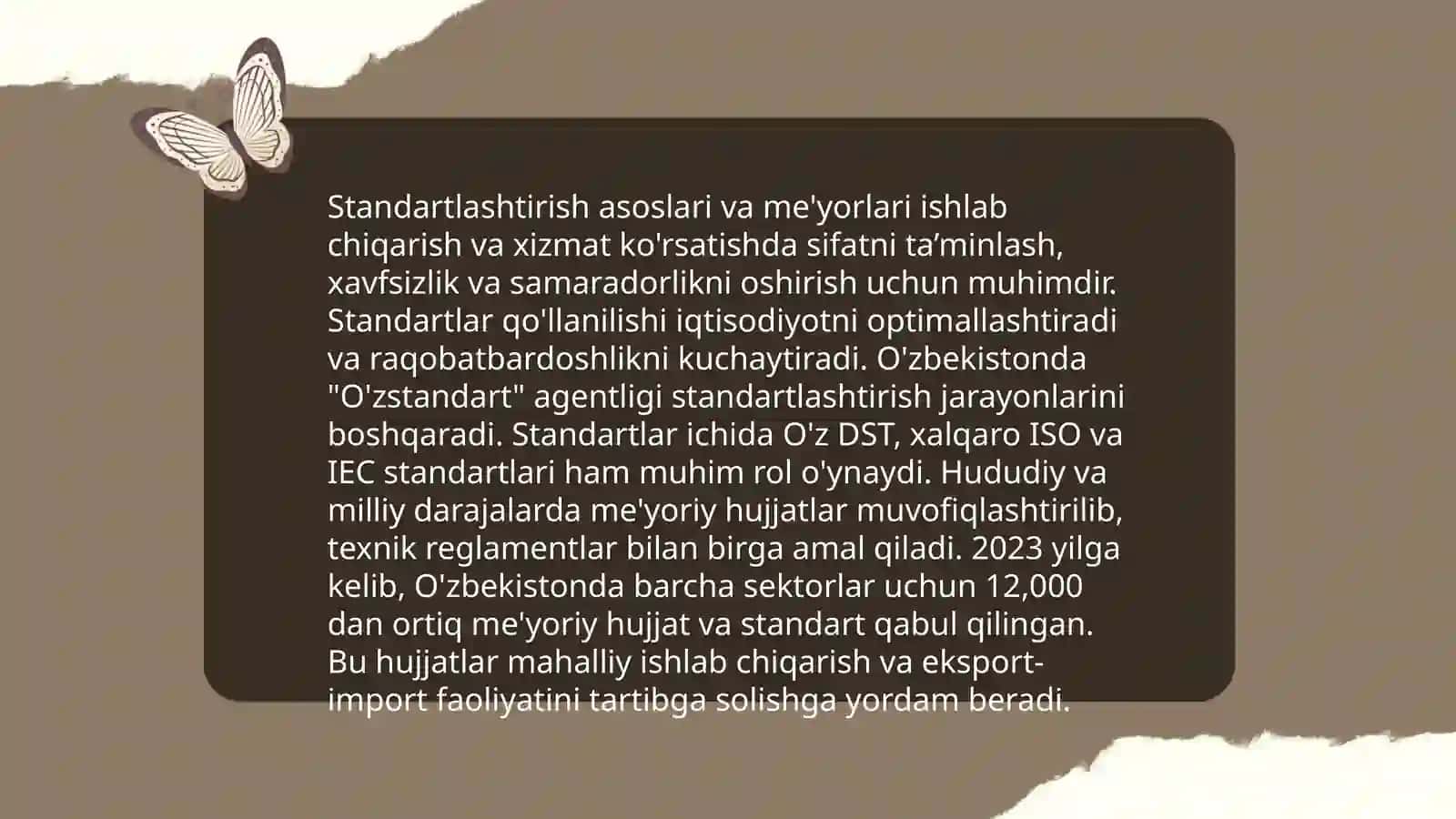Ishlab chiqarish va uning tarmoqlarida sifat boshqaruvi 4