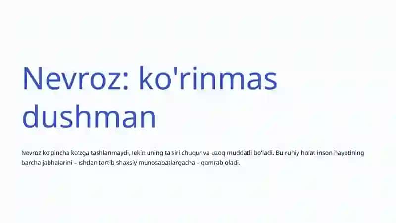 Nevrozlar va Stress Buzilishlari: Zamonaviy Hayotning Ruhiy Sinovlari 4