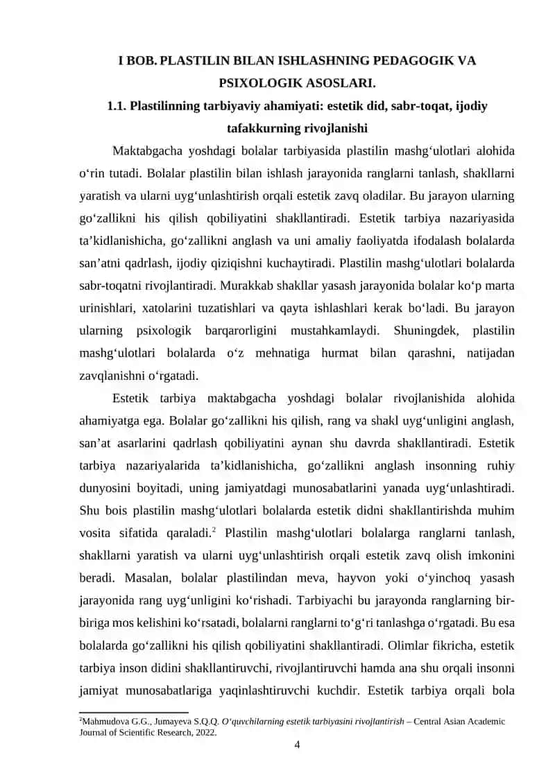 Bolalar bilan plastilindan buyumlar yasash texnikasi va usullari 4