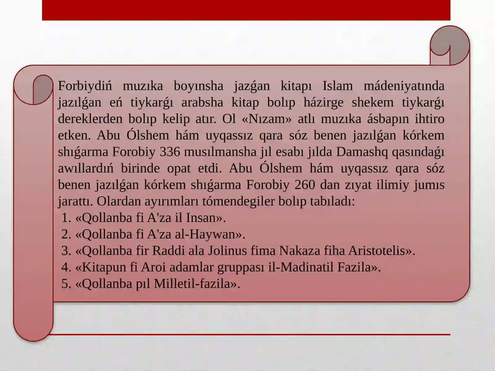 Abu Nasr Forobiyning social falsafiy qarashlari 4