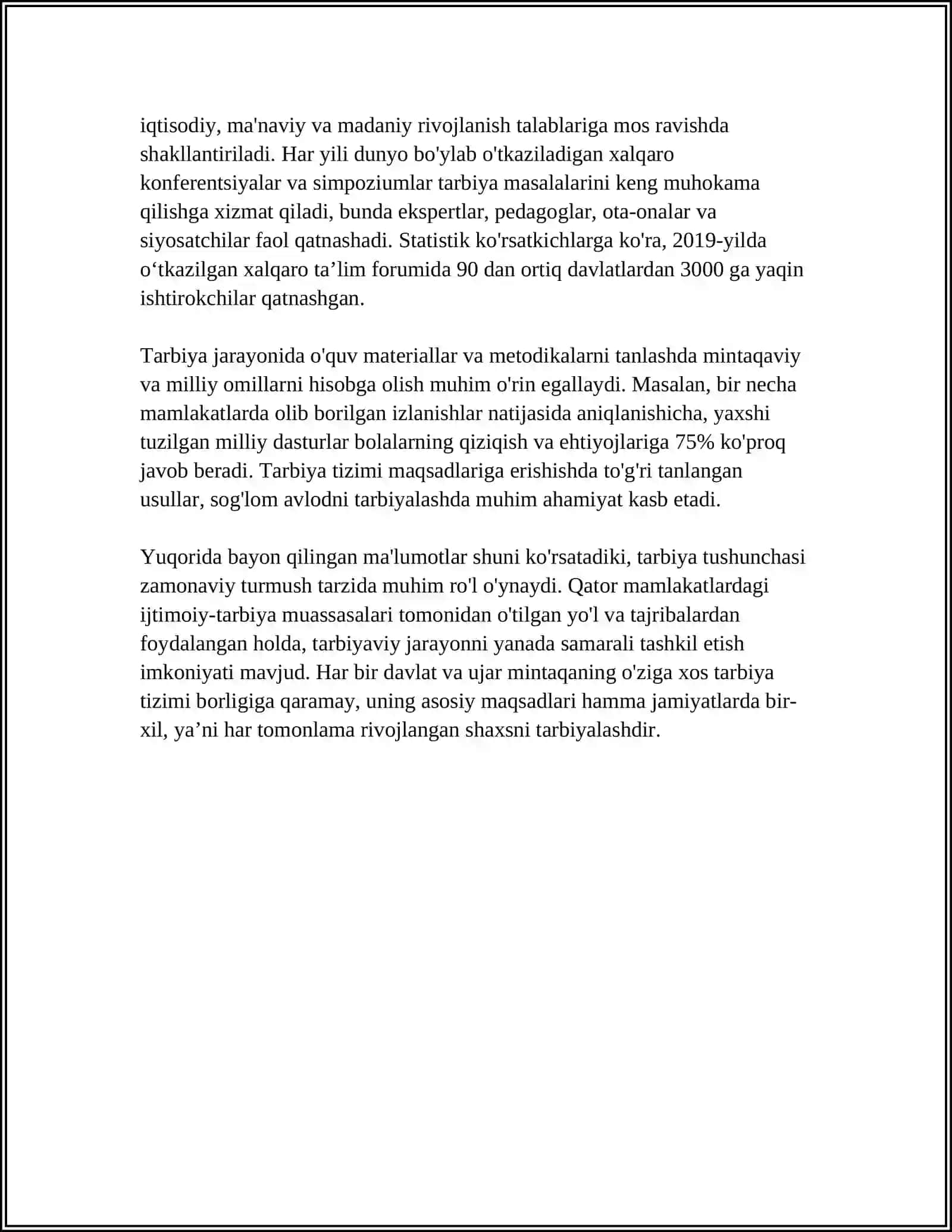 3-SINF TARBIYA DARSLIGINI OʻRGANISH 4