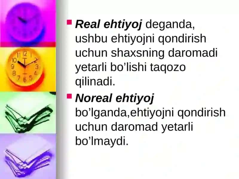 MIKROIQTISODIYOTNING ASOSIY KATEGORIYALARI. TALAB VA TAKLIF 4