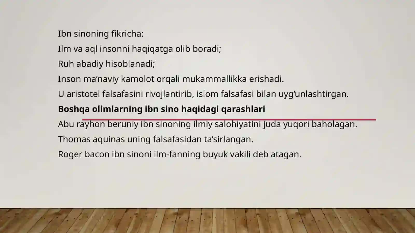 Sharq va G’arb Mutafakkirlarining Qarashlari 4