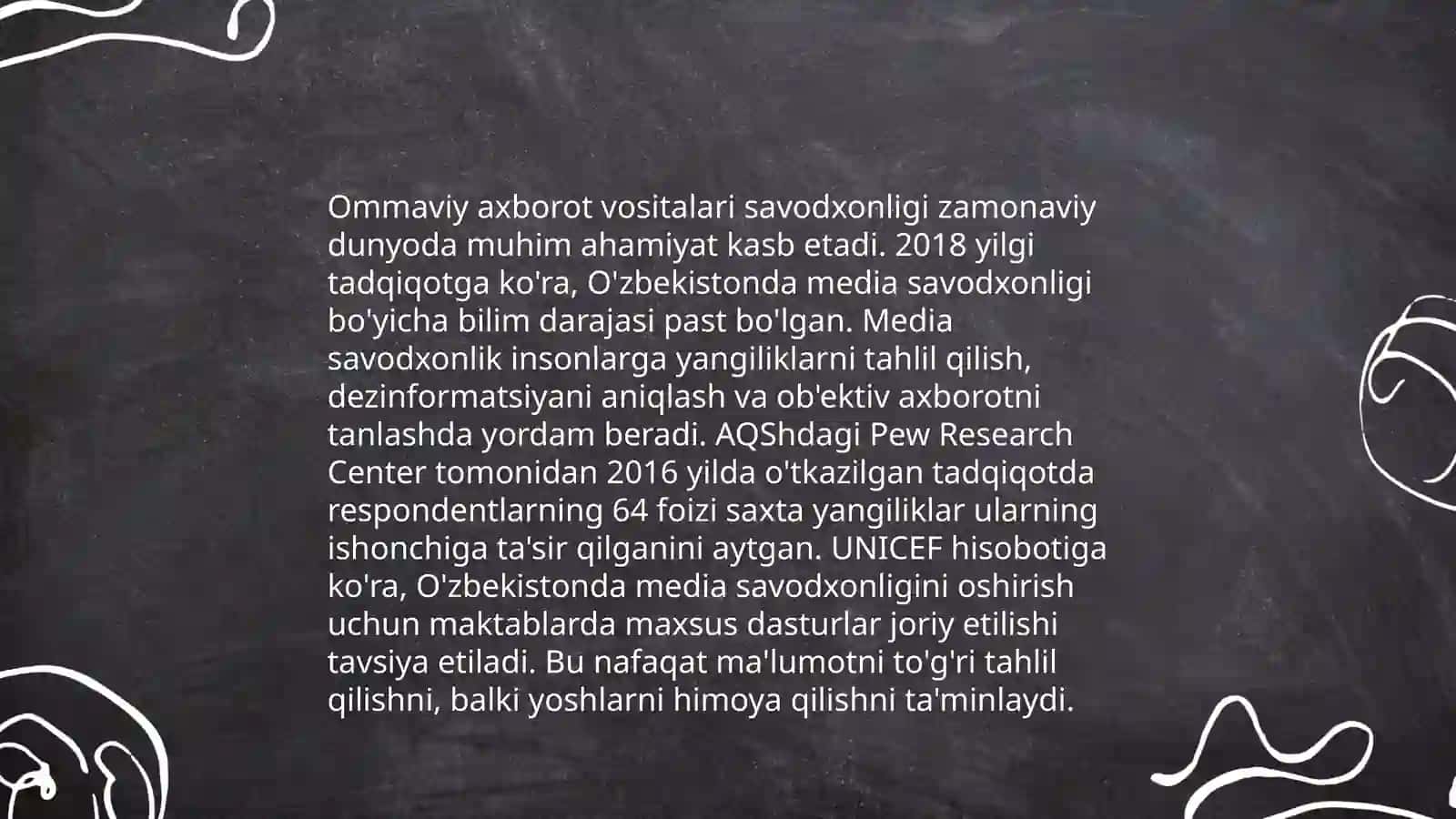 Media savodxonlikni qanday oshirish mumkin? 4