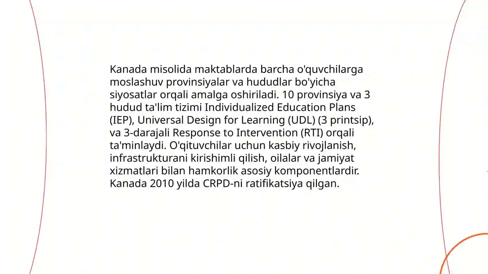 Inklyuziv talimni joriy qilish buyicha chet el tajribalari 4