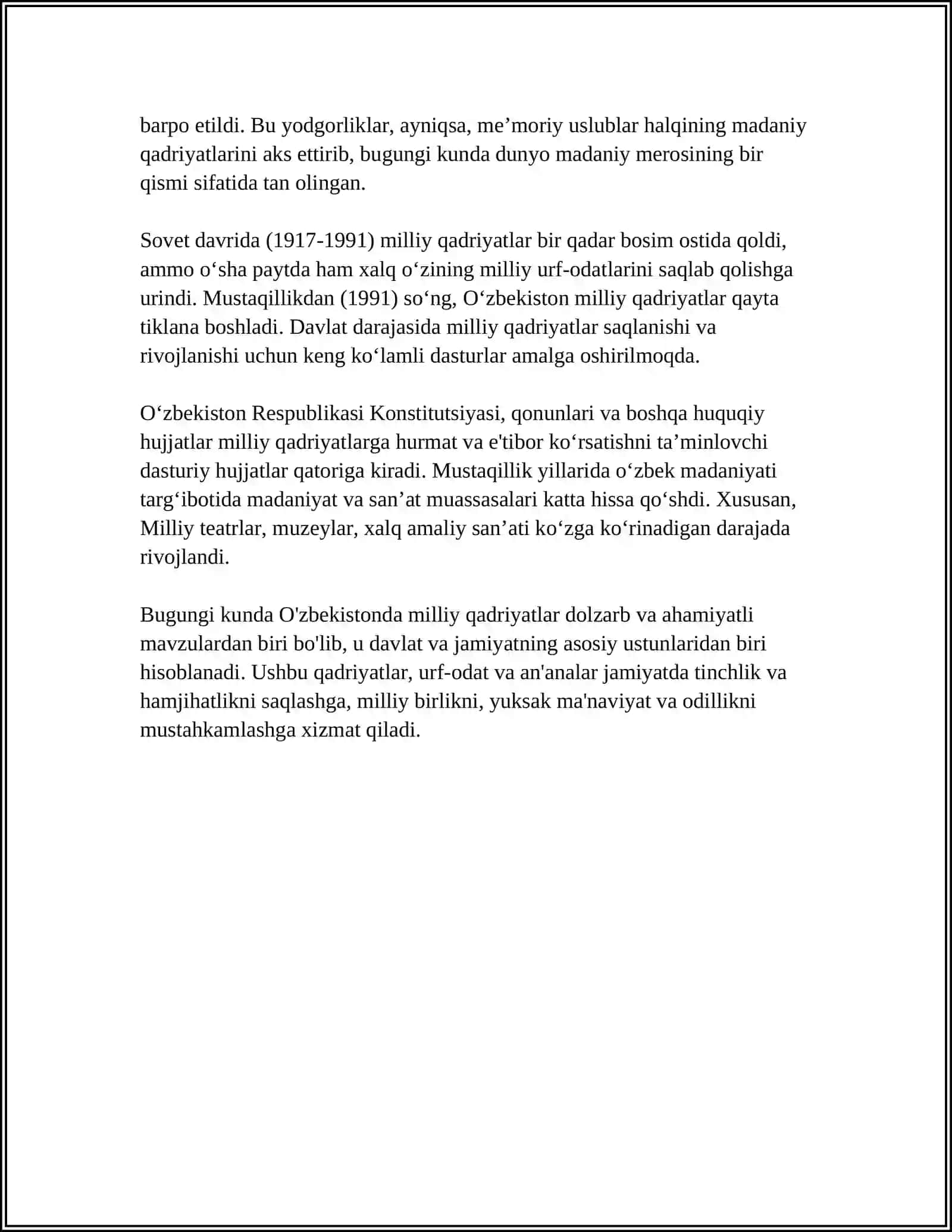 TARIX DARSLARIDA MILLIY QADRIYATLAR VA VATANPARVARLIK 4