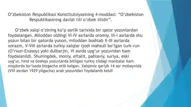Tilshunoslik asoslari fanidan slayd 4