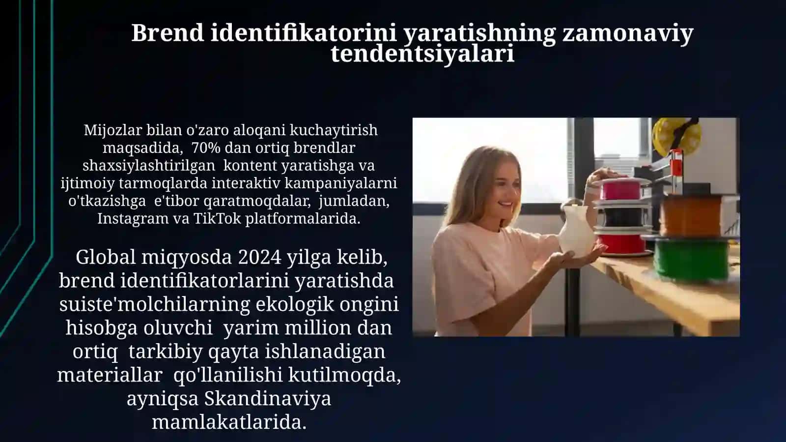 Brendni tayyorlov bosqichini yangi turlari 4