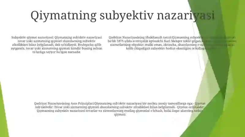 Qadriyat Nazariyasining Shakllanish Tarixi 4