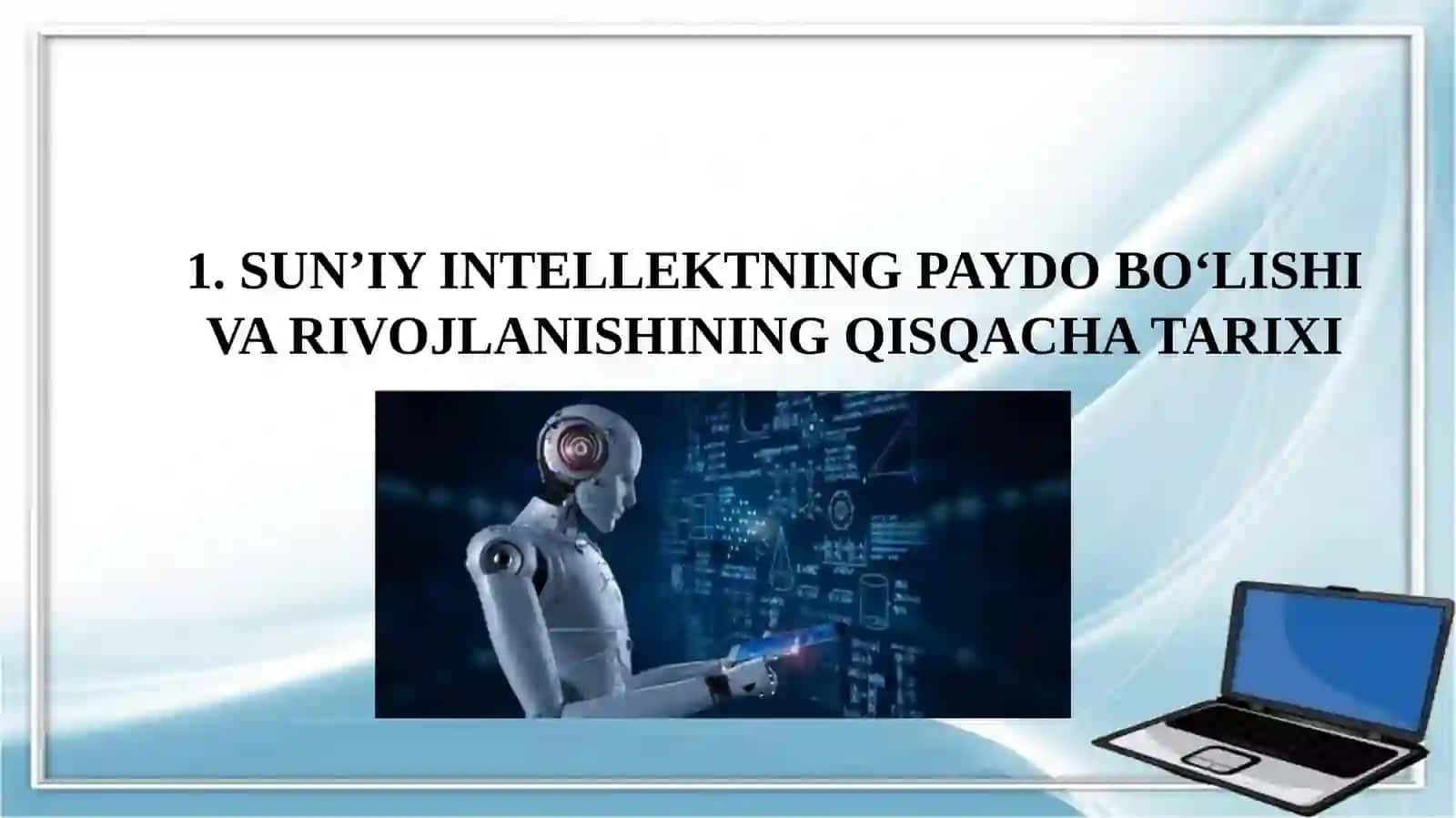 Iqtisodiyotning turli tarmoqlarida sun’iy intellekt texnologiyalaridan foydalanish imkoniyatlari 4