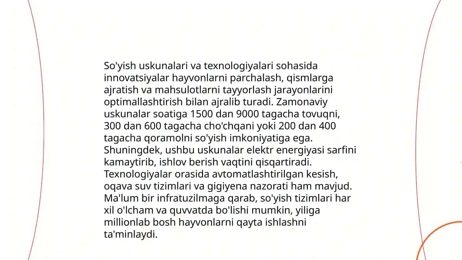 Parrandalarni so'yish va ishlov berishni mexanizatsiyalash 4