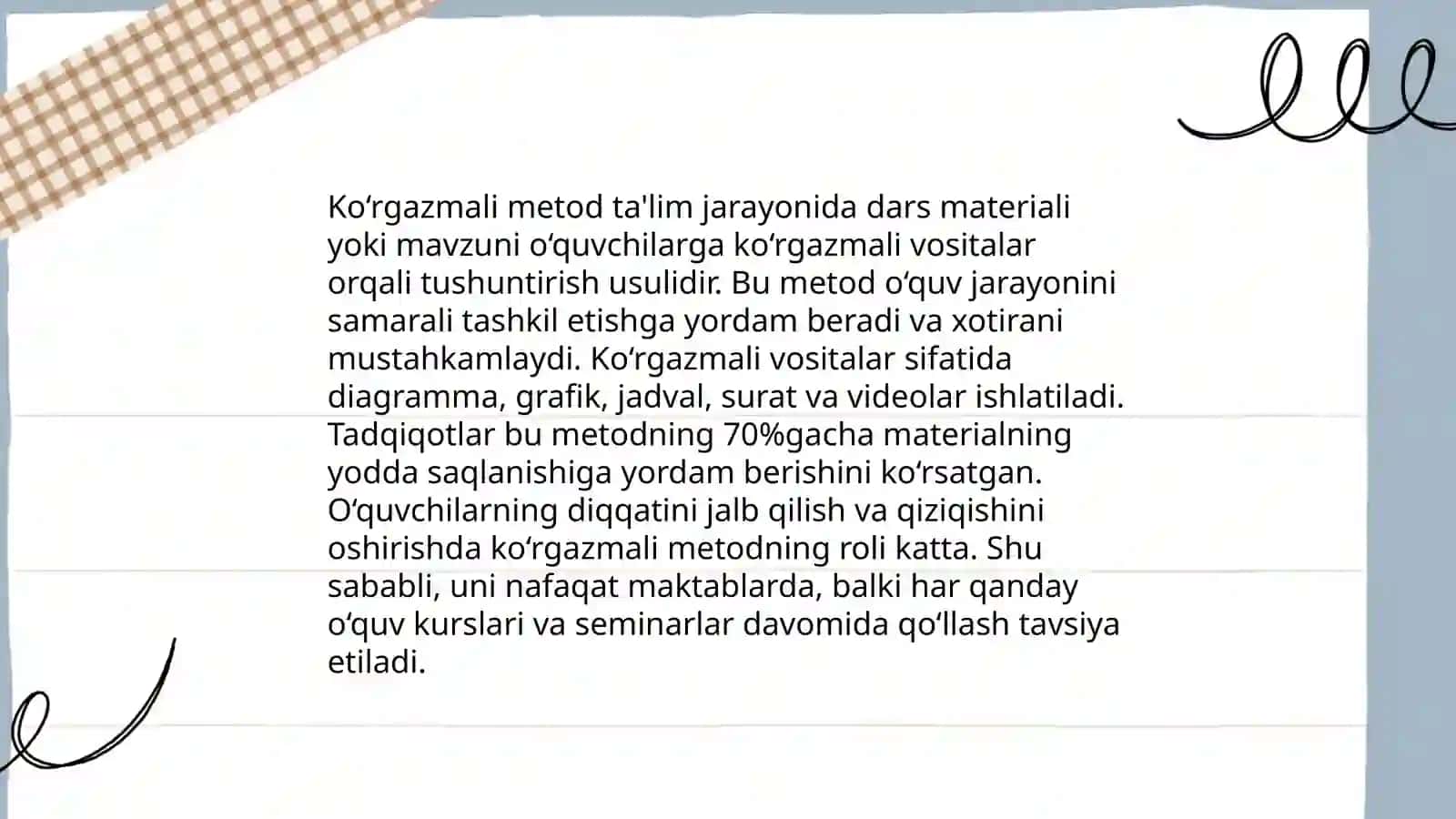 Tabiat bilan tanishtirishda ko‘rgazmali metod va usullarning o‘ziga xosliklari 4