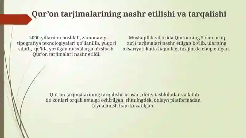 Qur’on tarjimalari 4