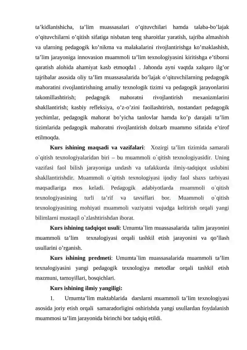 O'QUVCHILARDA MATEMATIK TAFAKKURNI RIVOJLANTIRISHDA MUAMMOLI VAZIFALAR 4
