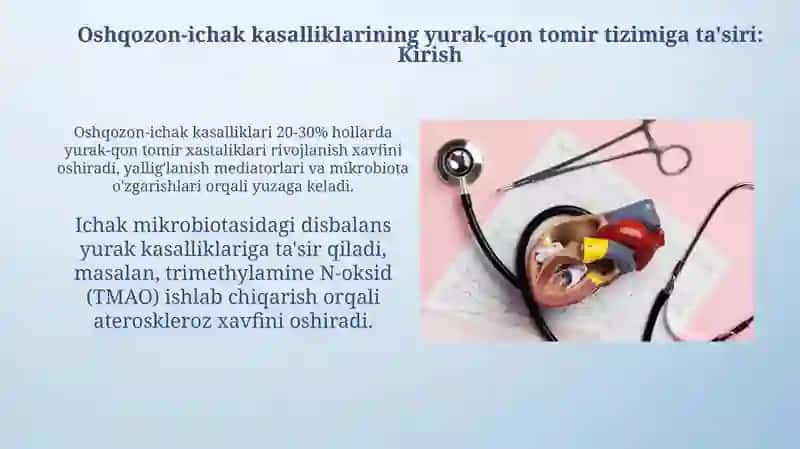 Hazm a'zolari kasalliklarida yurakqontomirlari 4
