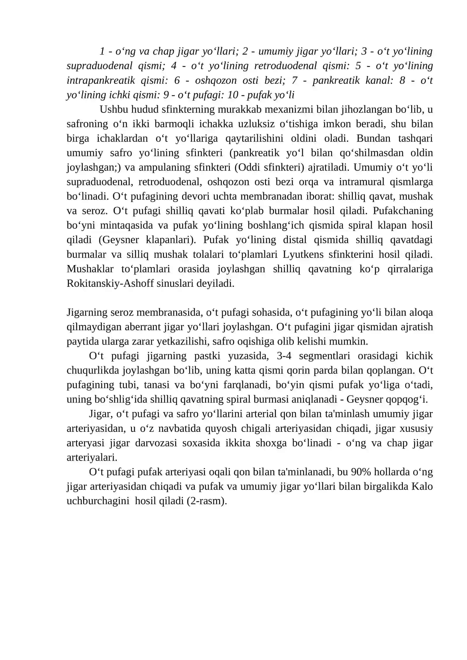 O‘T-TOSH KASALLIGI. SURUNKALI TOSHLI XOLETSISTIT 4
