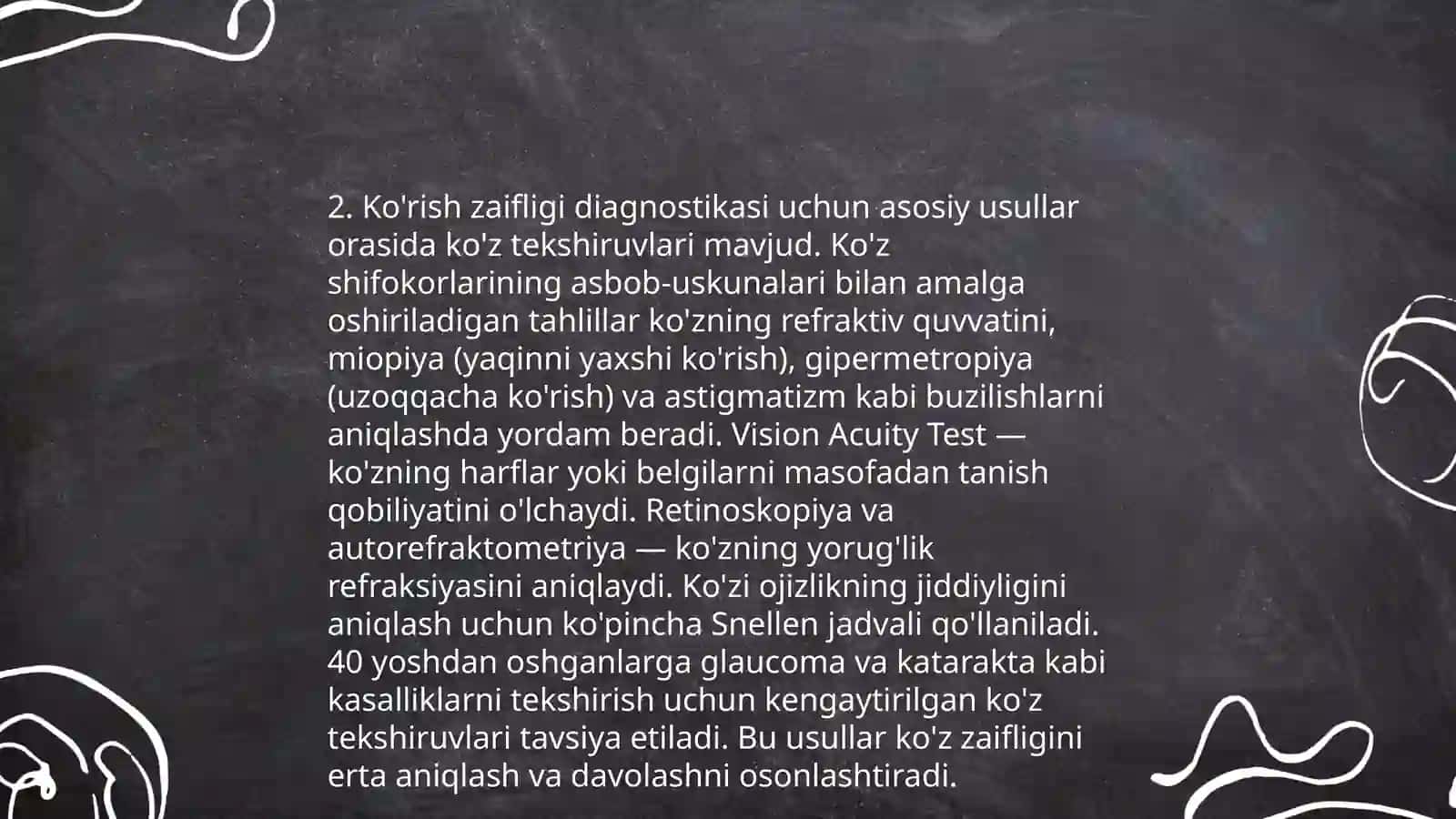 Ko'rish qobiliyati zaif shaxslar 4