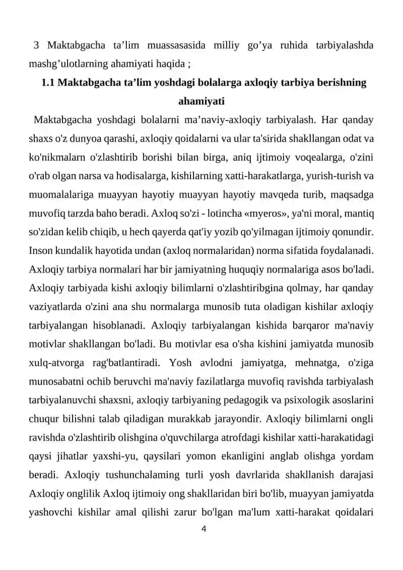 Bolalarning Axloqiy Tarbiya Tarbiyasi 4