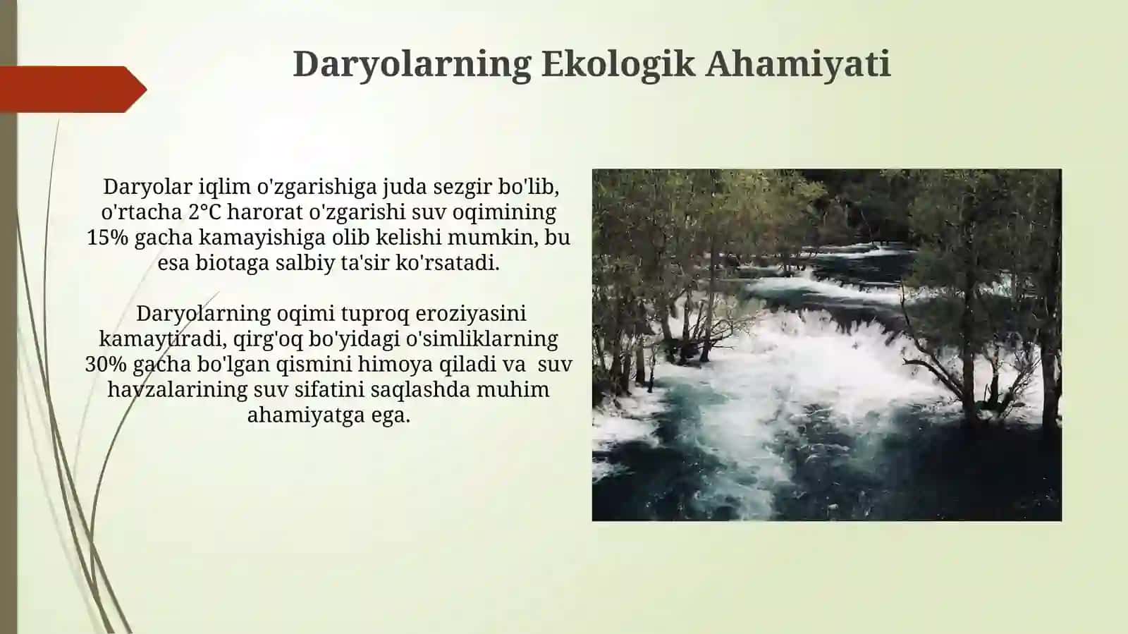 Daryolar va ularning turlari 4