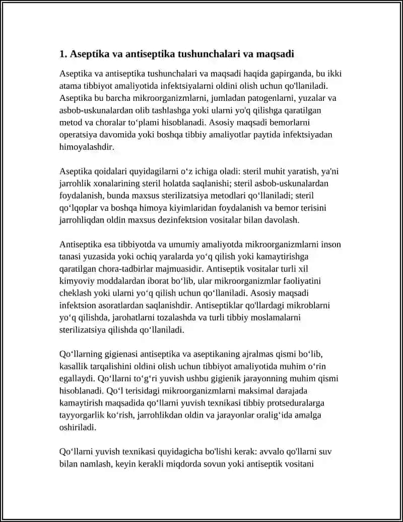 ASETIKA VA ANTISEPTIKA TAMOYILLARI 4