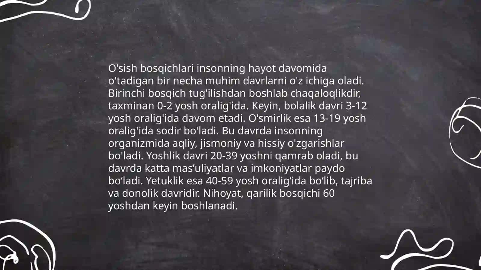 Postembrional rivojlanish 4