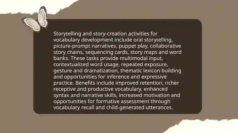 The importance of creative Tasks in the Learning of English by preschool children 4