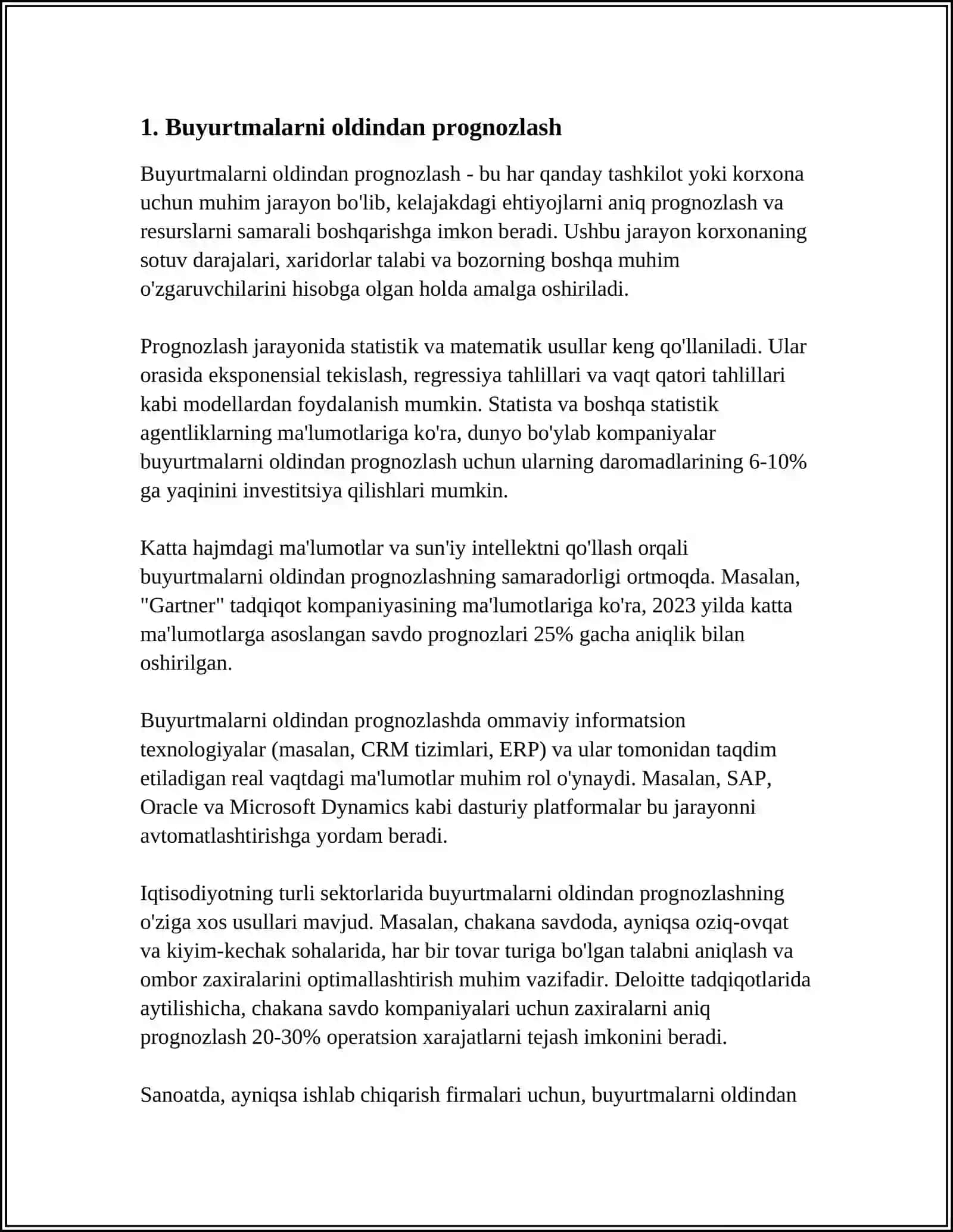 LOGISTIK BOSHQARUVDA BIG DATA TEXLONOGIYASIDAN FOYDALANISH IMKONIYATLARI 4