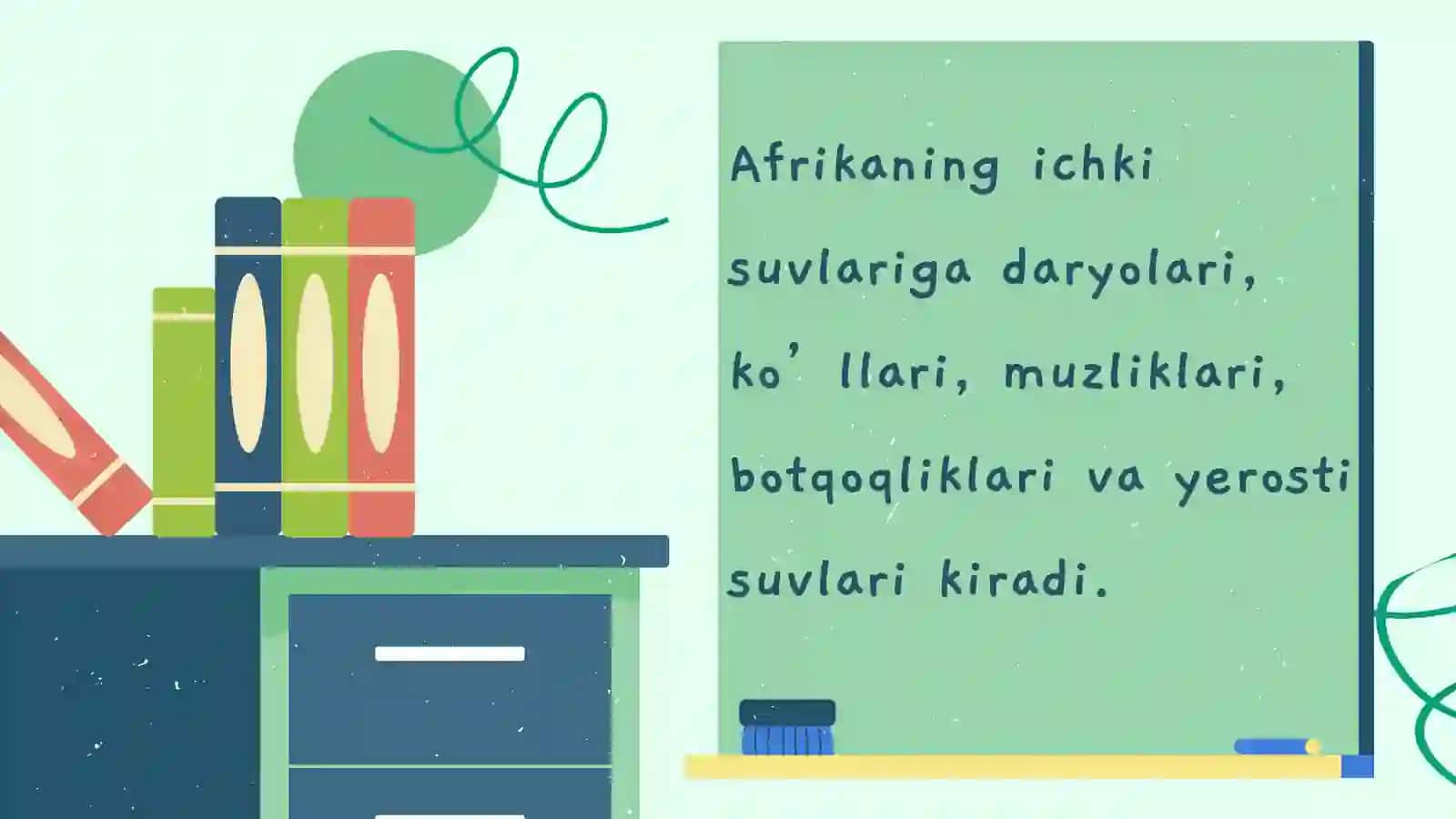 AFRIKA MATERIGINING ICHKI SUVLARI 4