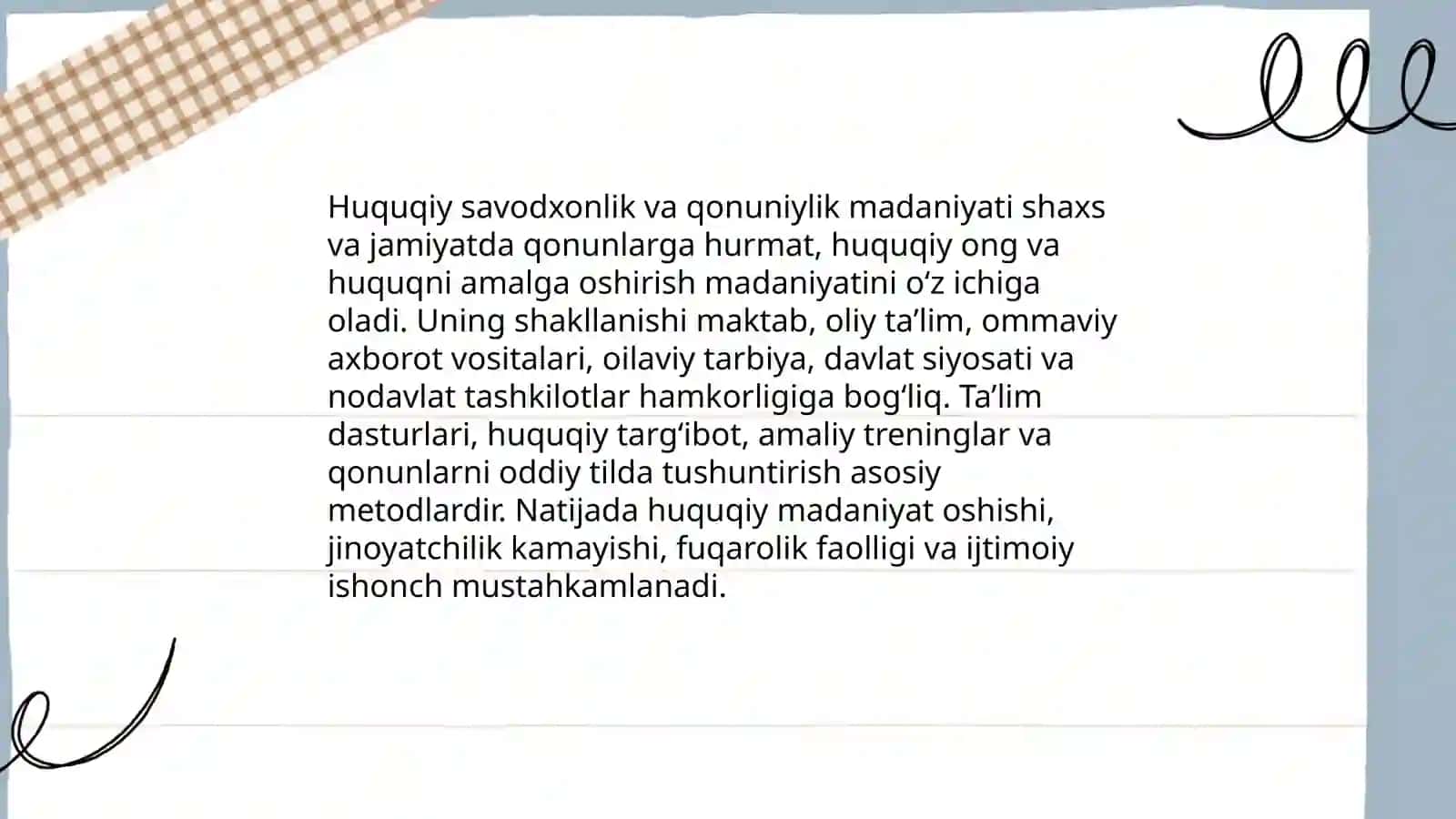 Huquqiy savodxonlikning jamiyat rivojiga tasiri 4
