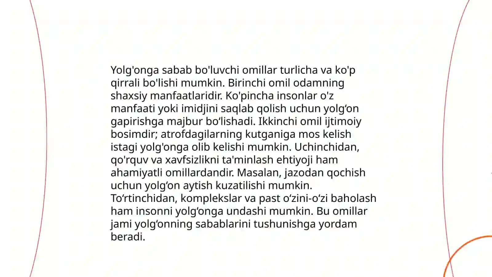 Kommunikatsiyada haqiqat va yolg’on dilemmasining mavjudlik sabablari 4