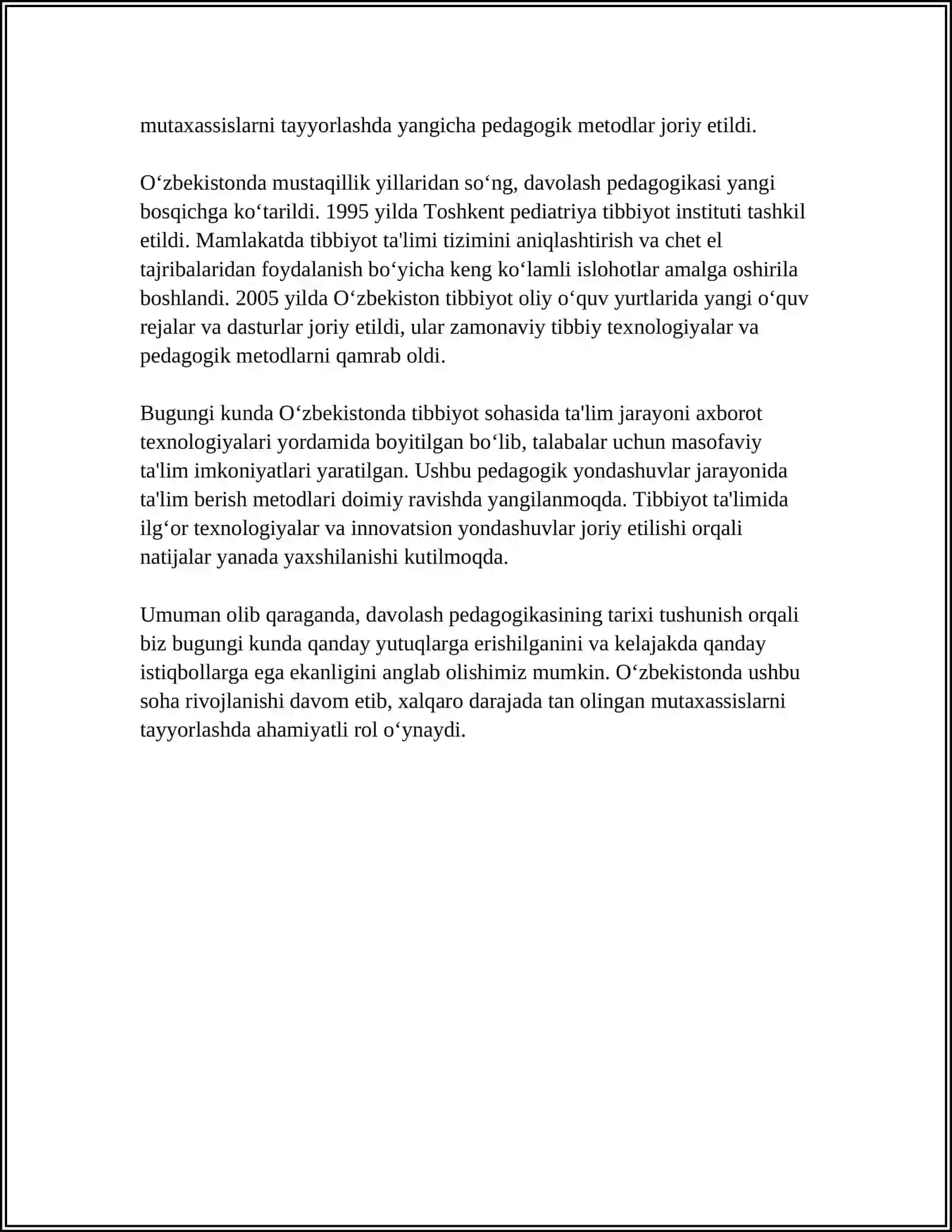 DAVOLASH PEDAGOGIKASINING ILMIY ASOSLARI 4