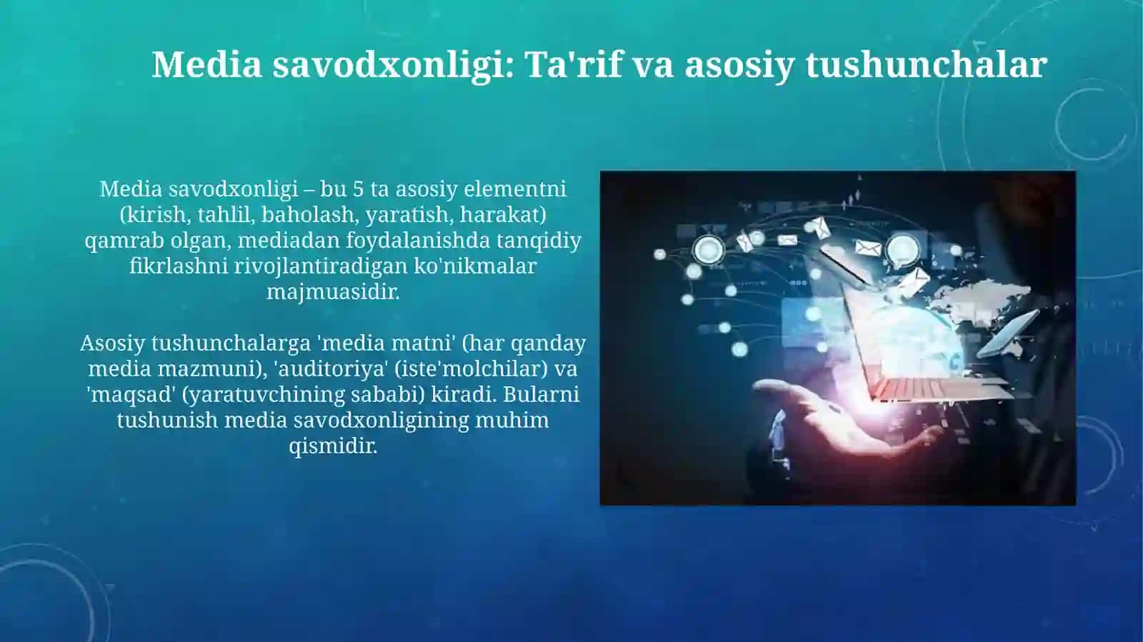 Media savodxonligi rivojlantirish 4
