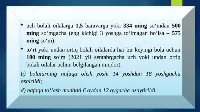 BOLALAR VA YOSHLARNING IJTIMOIY HIMOYASIDA IJTIMOIY TA’MINOTNING ORNI 4