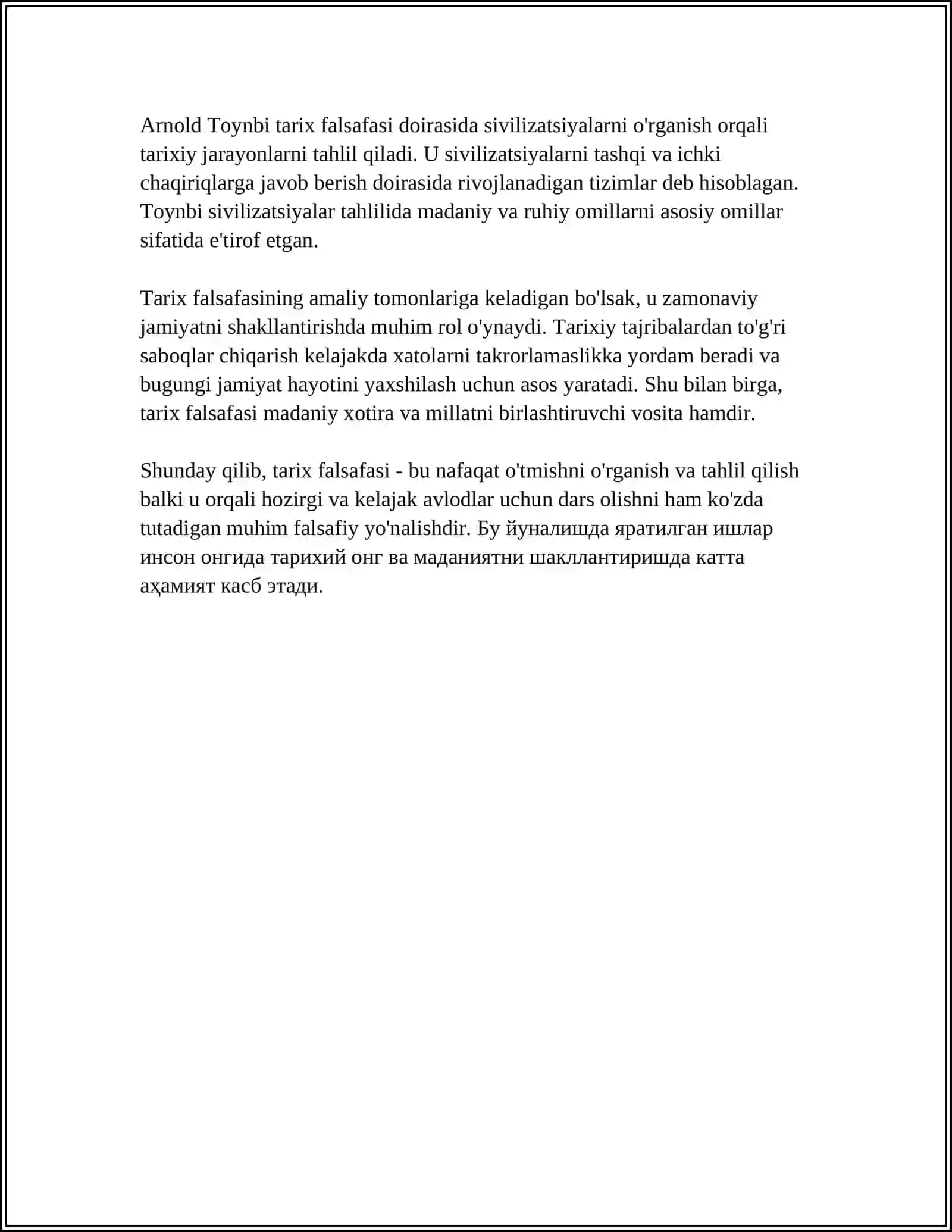 TARIX FALSAFASI 4