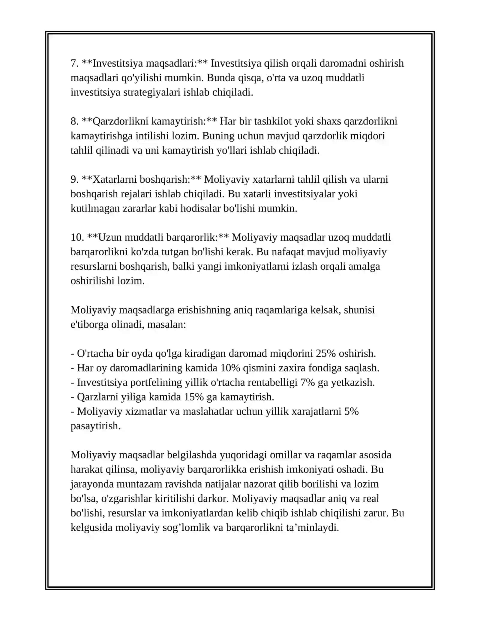 O’QUVCHILARDA MOLIYAVIY SAVODXONLIK ASOSLARI 4
