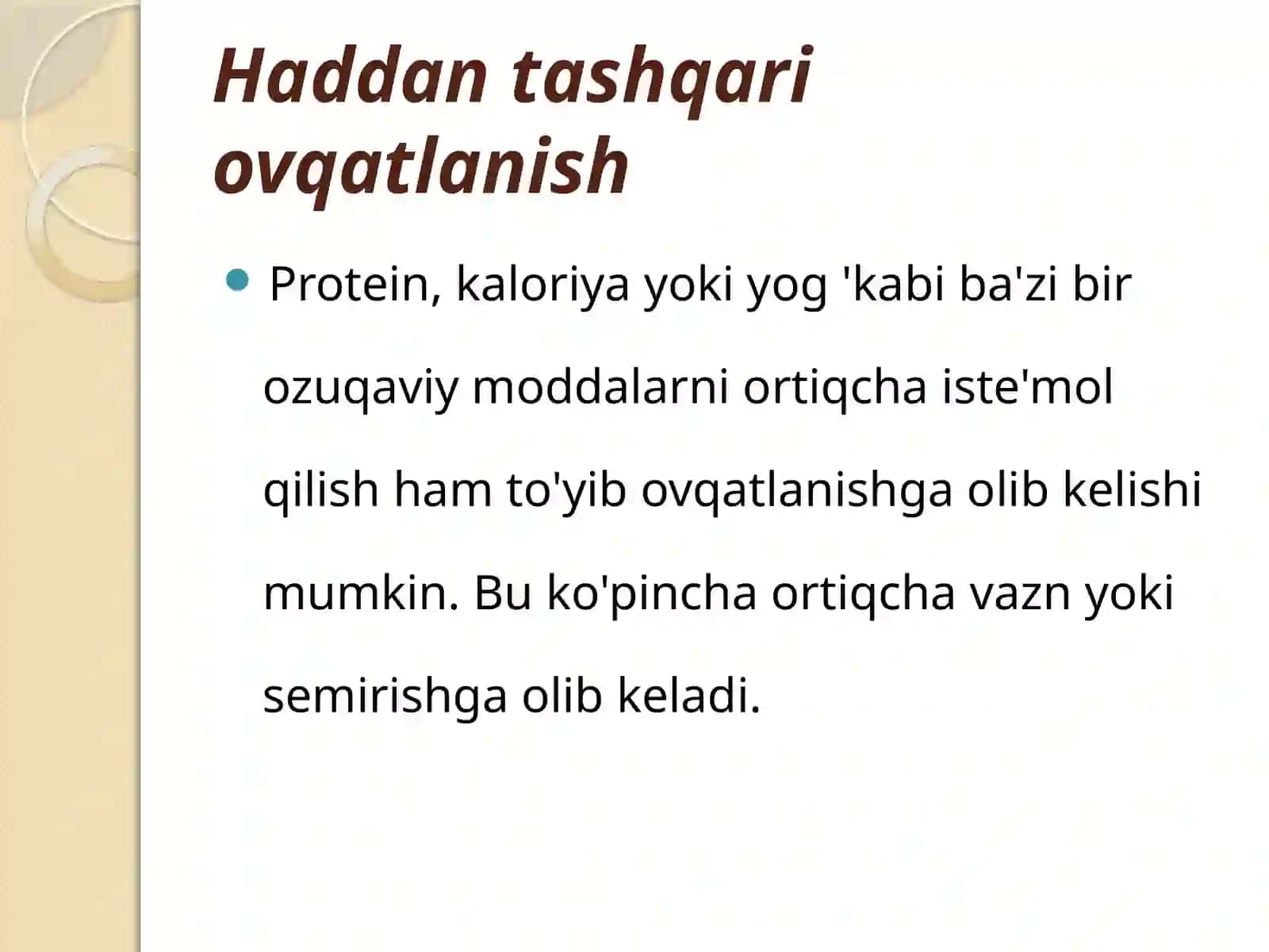 Noto'g'ri ovqatlanish 4