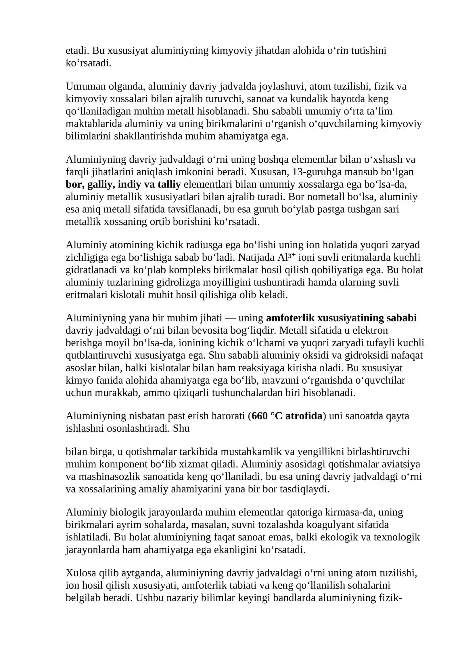 Kimyo fanini o‘qitish huquqini berish bo‘yicha kasbiy va pedagogik qayta tayyorlash kursi 4