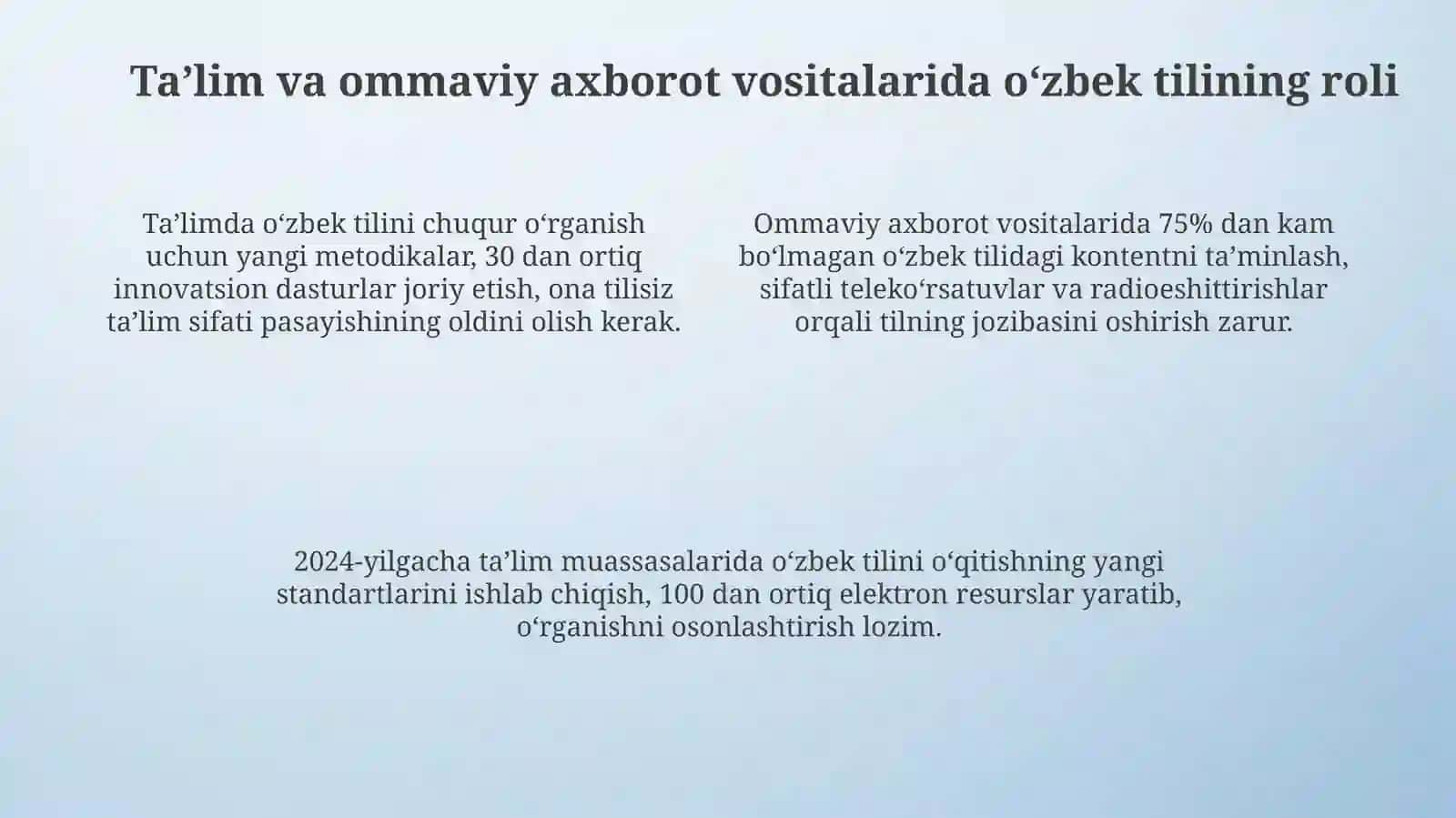 Davlat tili va uning maqomini oshirishning asoslari 4