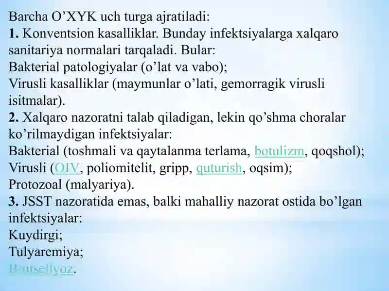 O’ta xavfli yuqumli kasalliklar 4