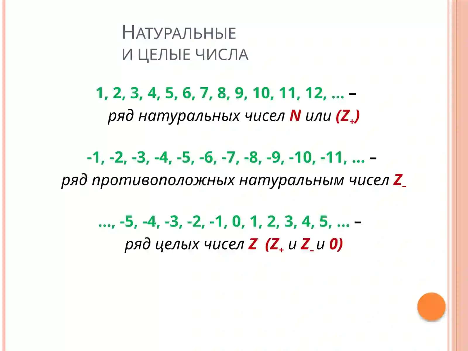 Действительные числа 4
